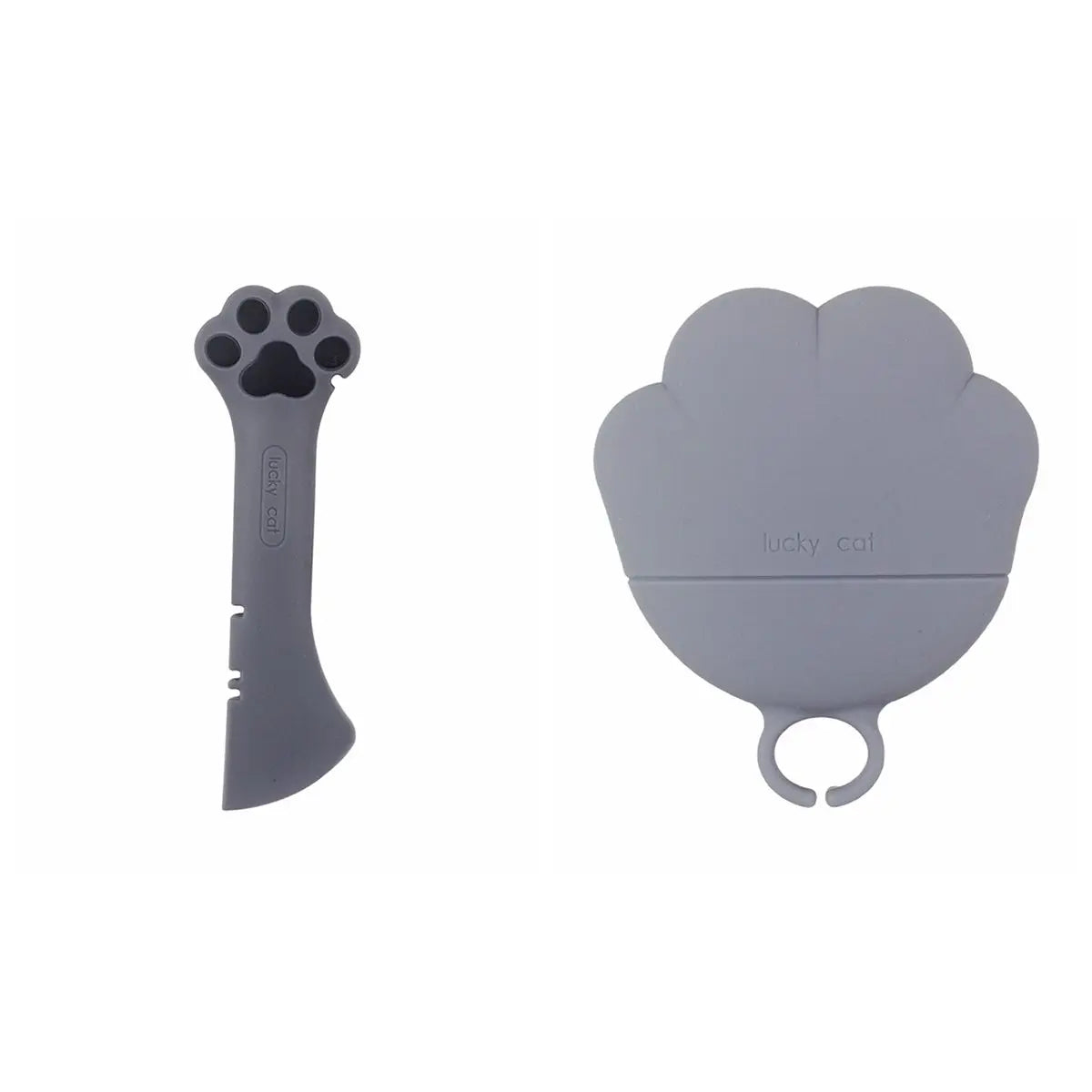 Multifuctional Pet Food Can Spoon Set Pet Can Opener Dry Wet Food Spoon Cat Supplies Pet Spoon Feeding Stirring Spoon