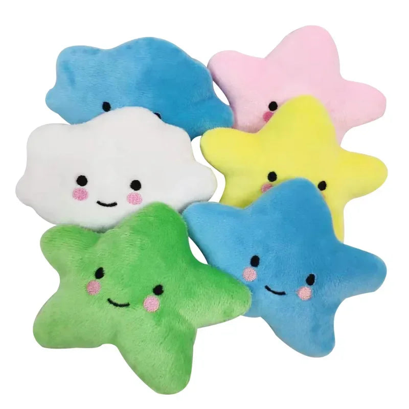 Pet Dog Toys For Small Dogs Cute Puppy Cat Chew Squeaker Squeaky Plush Toy Pet Supplies