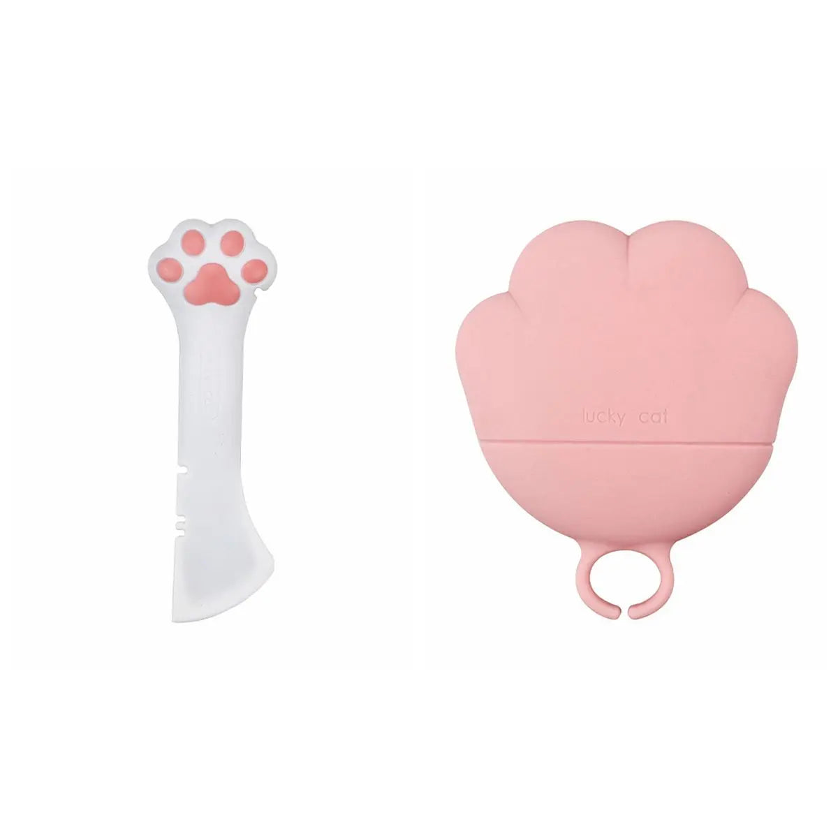 Multifuctional Pet Food Can Spoon Set Pet Can Opener Dry Wet Food Spoon Cat Supplies Pet Spoon Feeding Stirring Spoon